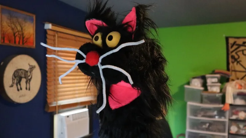 Scaredy Katt puppet patterns